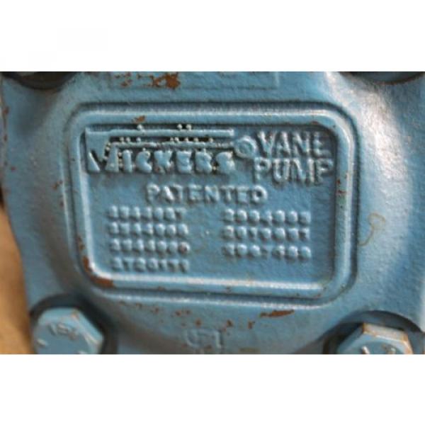 REBUILT VICKERS 4525V50A141CC10180 ROTARY VANE HYDRAULIC PUMP 1-1/2&#034; IN 1&#034; OUT #3 image