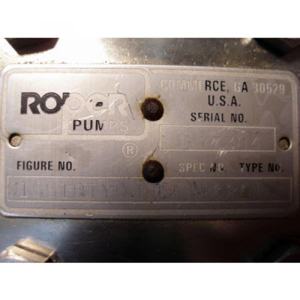ROPER PUMPS 01SS1PTYDJHLW Rotary Pump, Hydraulic Displacement #6 image