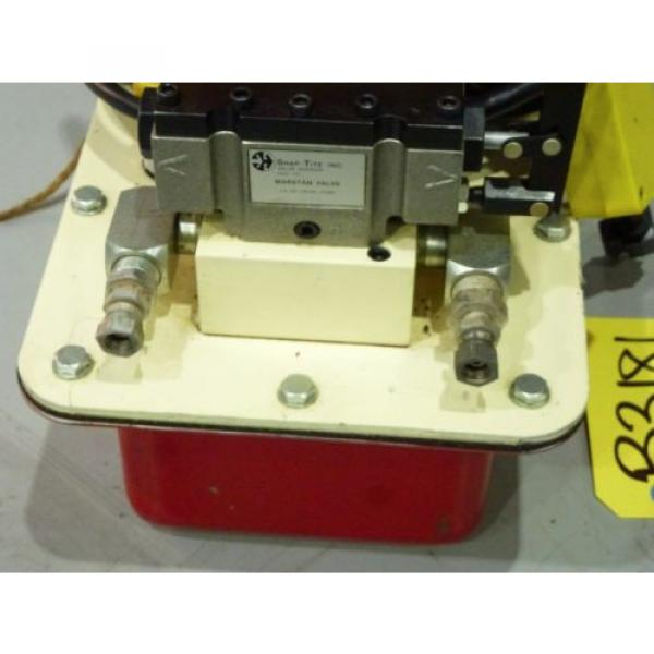 Brock Hydraulic Pump 5ACR w/Manual 2 Way Valve &amp; Remote Hand Control #3 image
