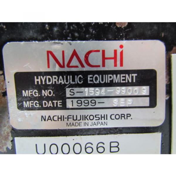 Nachi Fujikoshi 5-1594-99009 13L Hydraulic Pump Unit 200-220 3Ph #7 image