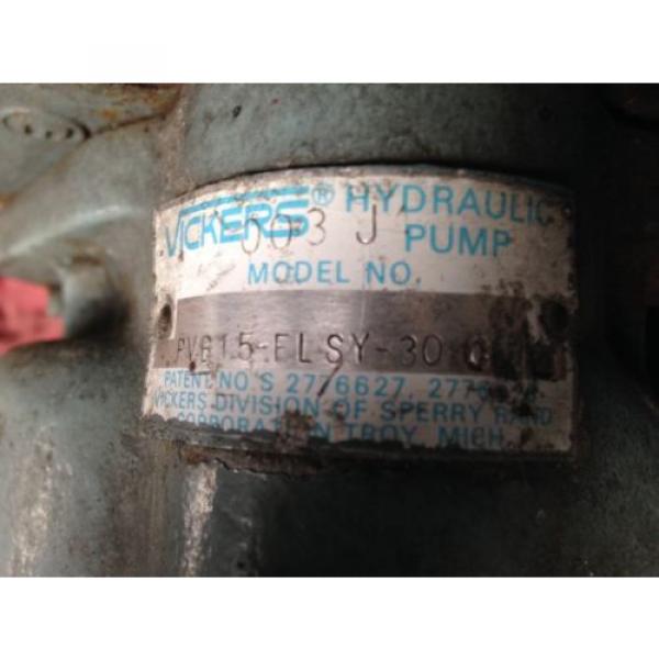 Vickers Hydraulic Piston Pump PVB15-FLSY-30C #3 image