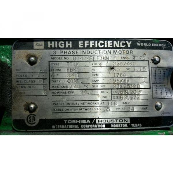 FAC Hydraulic Pump Unit 40 HP, 30 HP, 1.5 HP 300 psi #9 image