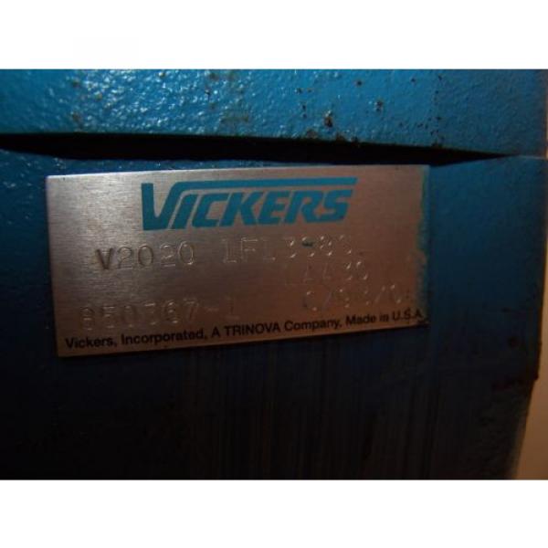 NEW VICKERS FIXED DISPLACEMENT DOUBLE VANE HYDRAULIC PUMP V2020-1F13S8S-1AA30 #6 image