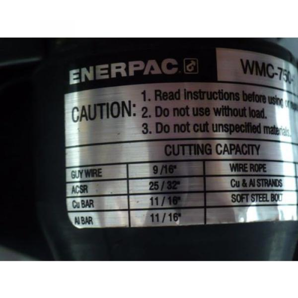 New ENERPAC WMC750 Self-Contained Hydraulic Cutter, 10, 000 psi- Free Shipping #6 image