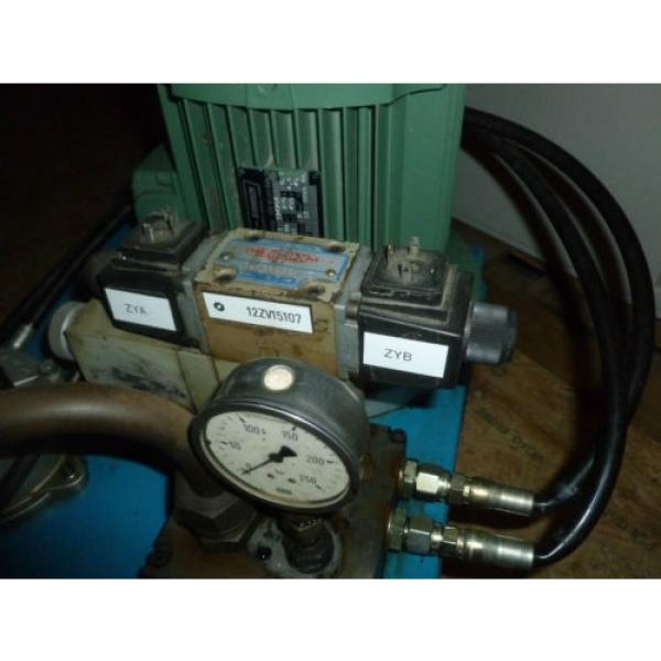 FBO  Hydraulic Pump With 8 Gallon Oil Reservoir Leroy-Somer #7 image