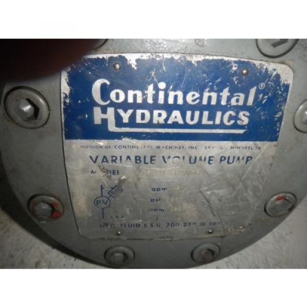 Continental PVR3-Y1590-G Hydraulic Press Comp Vane Pump 45GPM #3 image