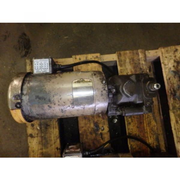 Parker Hydraulic Pump 35N401Y183G1_with Motor #6 image