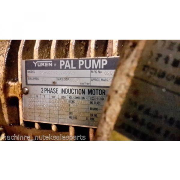 Yuken Hydraulic Pump Motor Tank _PM16-01B-2.2-2029_PM1601B2.22029_PM1601B-2.2-20 #7 image