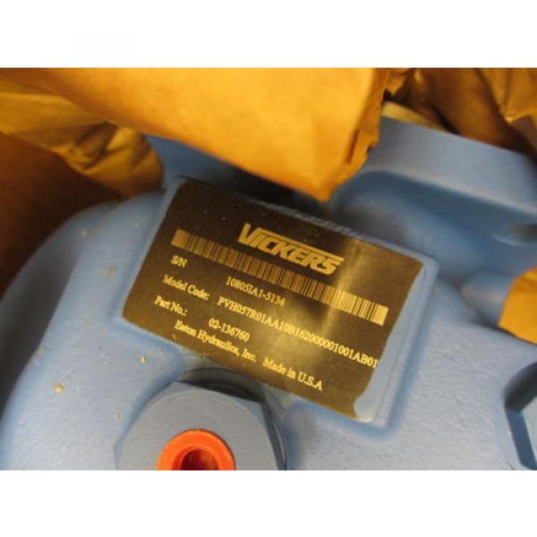 Eaton Vickers 02-136760 Hydraulic Pump PVH057R01AA10B162000001001AB01 Origin IN BOX #6 image