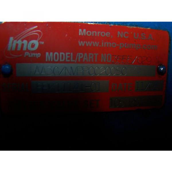 NEW IMO 3&#034; SUCTION 2&#034; DISCHARGE HYDRAULIC  PUMP AA3G/NVPPCC200SC #6 image
