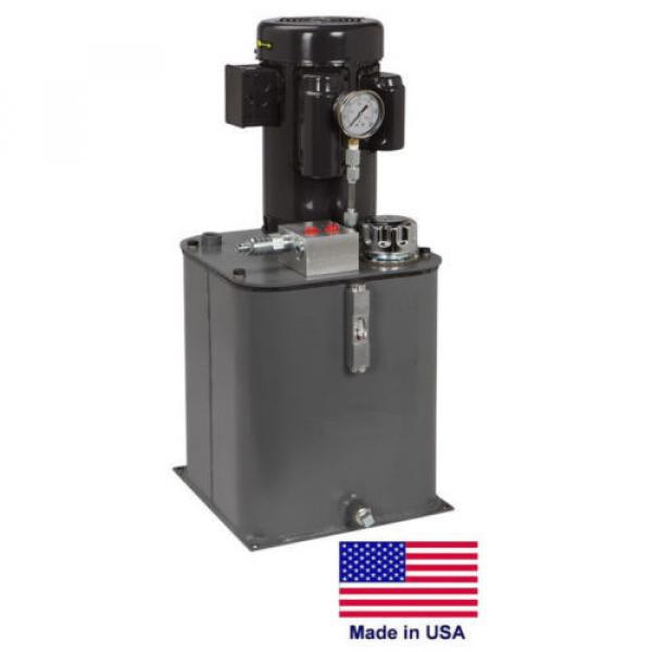 HYDRAULIC POWER SYSTEM Self Contained - 115/230V - 1 Ph - 2 Hp - 5 Gal Reservoir #1 image