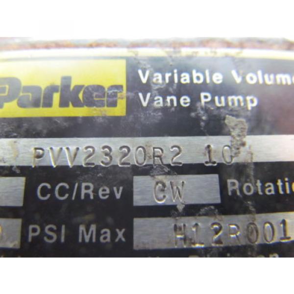 Parker PVV2320R2-10 Variable Volume Vane Pump #7 image