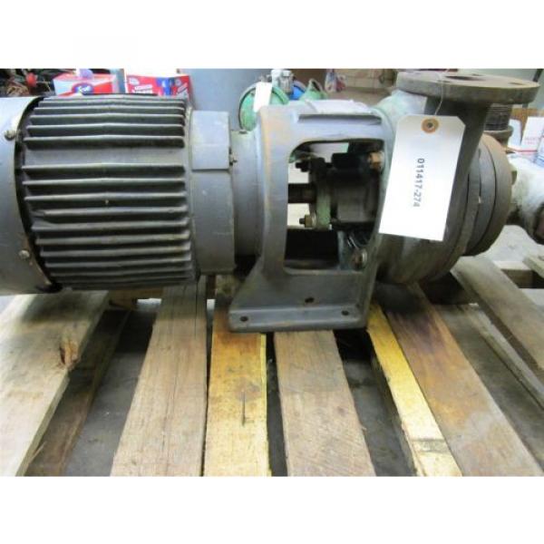 Ingersoll Rand Pump Type 1-1/2RVH-5 #0170-5694 50 GPM Rebuilt 5hp Marathon Motor #3 image