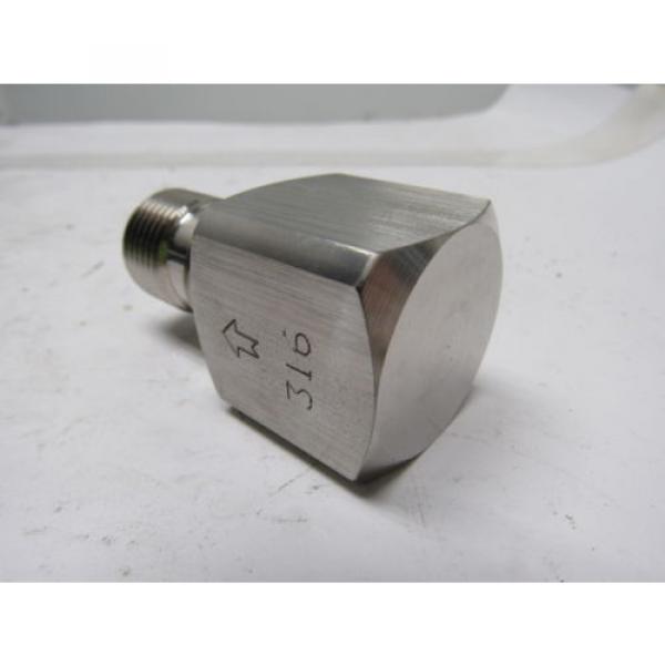 Milton Roy 221-0100-016 Stainless Steel Suction Cartridge 3/8&#034; NPT #6 image