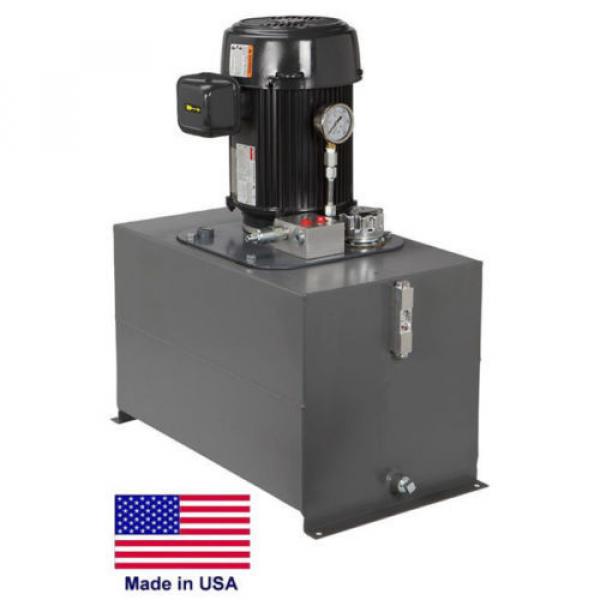 HYDRAULIC POWER SYSTEM Self Contained - 230/460V - 3 Ph - 5 Hp  15 Gal Reservoir #1 image