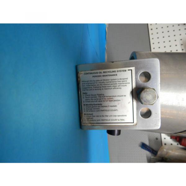 Filtroil BU-50 Hydraulic filtration unit .30 GPM missing mounting bracket BU50 #6 image