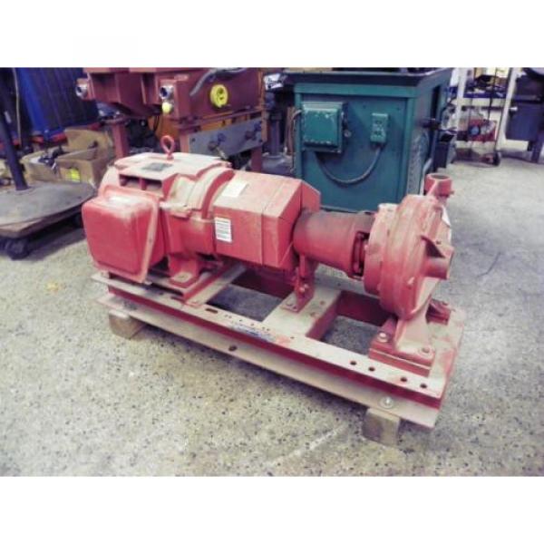 BELL &amp; GOSSETT 30 HP SERIES 1510 BASE MOUNTED END SUCTION PUMP #4 image
