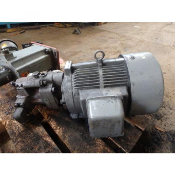 Nachi Variable Vane Pump &amp; Motor_PVS-2B-35N1-11_LTIS85-NNRY_UPV-2A-35N1-5.5-4-11 #7 image