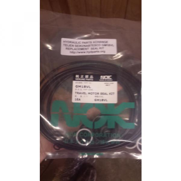 NEW REPLACEMENT SEAL KIT FOR TEISIN SEIKI GM18VL TRAVEL MOTOR #1 image