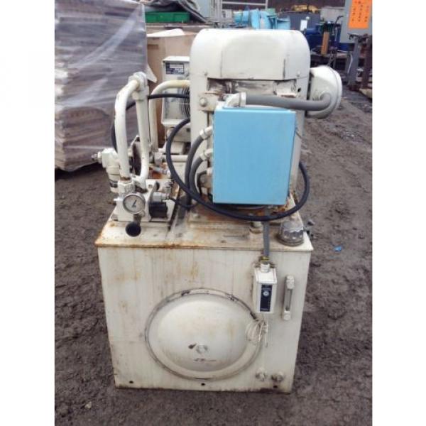 Hydraulic Power Unit w/ 25HP 1750RPM Motor &amp; Air-Cooled Heat Exchanger #2 image
