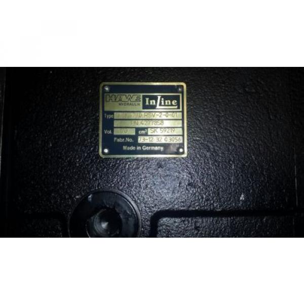 V30E – Hawe Hydraulics series V30E variable displacement piston pump #6 image