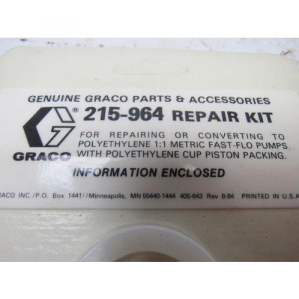 Graco 215-964 Repair Kit For Repairing or Converting 1:1 Metric Fast-Flo Pump #6 image