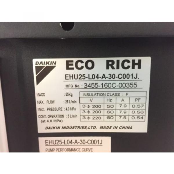 Daikin Eco-Rich Hydraulic Unit EHU25-L04-A-30-C001J #1 image