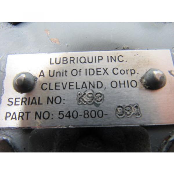 Lubriquip 540-800-091 Meter-Flo Gear Type Pump New P/N 557818 #12 image
