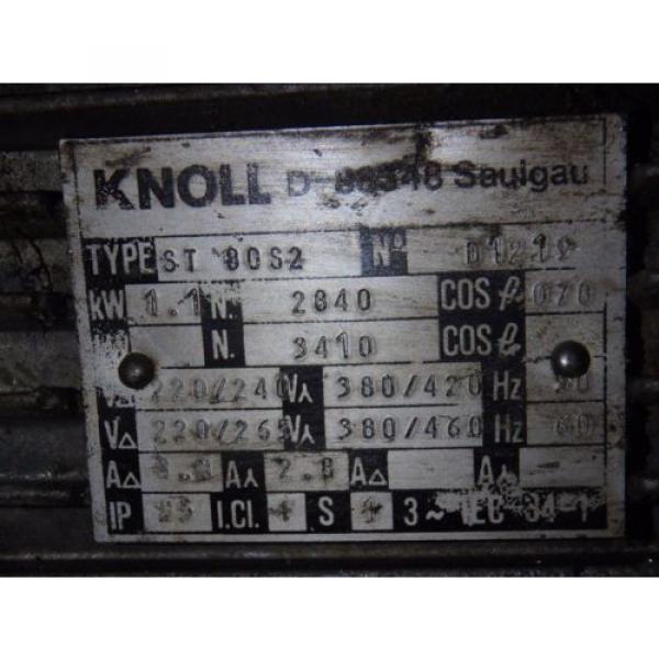 Knoll Coolant Pump w/ Motor ST 80S2, T40-160/11 #7 image