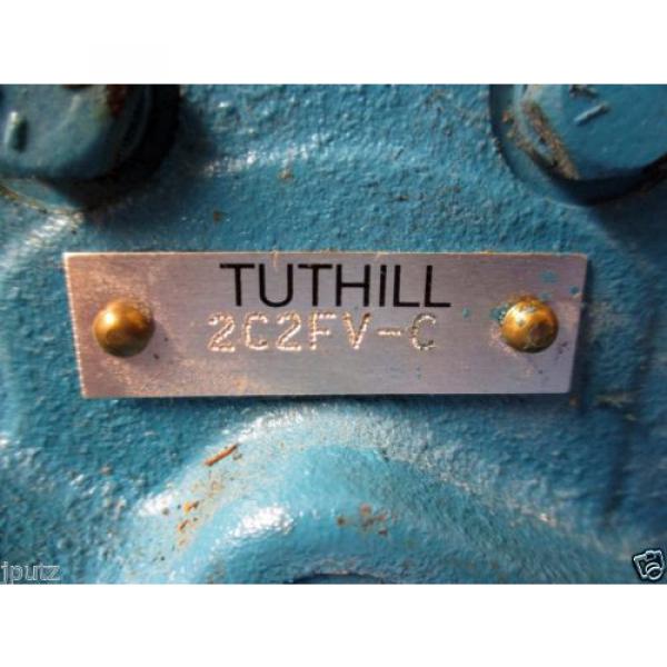 Tuthill Hydraulic Pump 2C2FV-C New Old Stock!!! Solid!!! #6 image