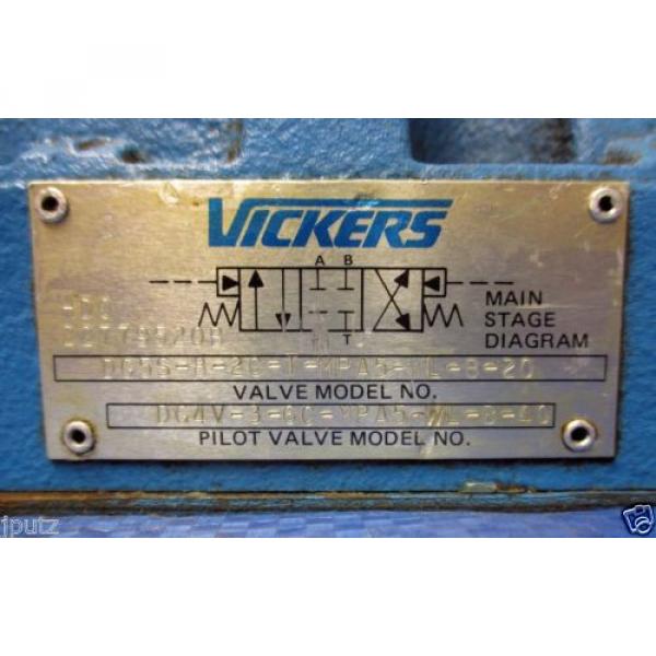 Vickers Pump DG5S-8-2C-T-MPA5-WL-B-20 DG4V-3-6C-MPA5-WL-B-40 #2 image