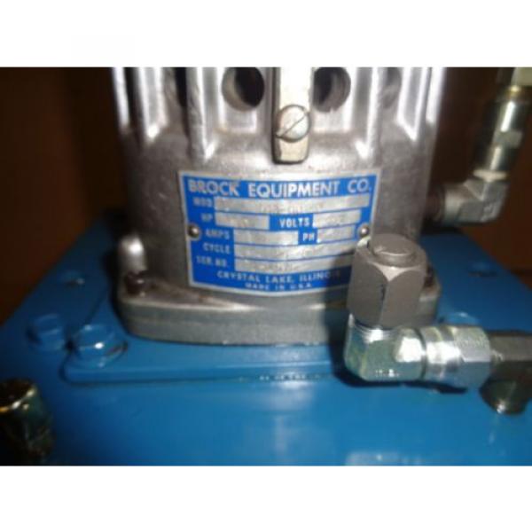 Brock Hydraulic Power Pump  Remote Hand Control  D13-001-2  - SL130 #5 image