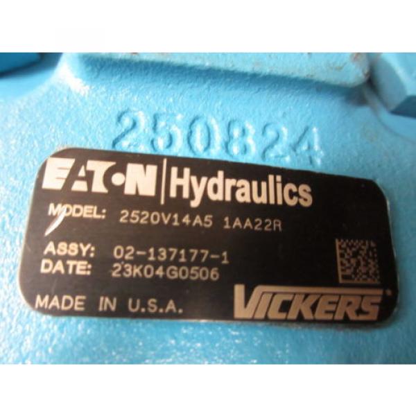 Eaton 2520V14A5 1AA22R Hydraulic Pump 02-137177-1 Vickers #6 image