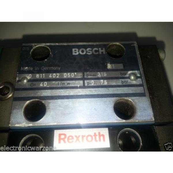 2 BOSCH REXROTH  DREB6X  PROPORTIONAL PRESSURE REDUCING VALVE PILOT OPERATED #4 image