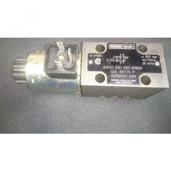DENISON Hydraulic Directional Control Valve w DC Solenoid A4D01-3151-0101-B1W01 #1 image