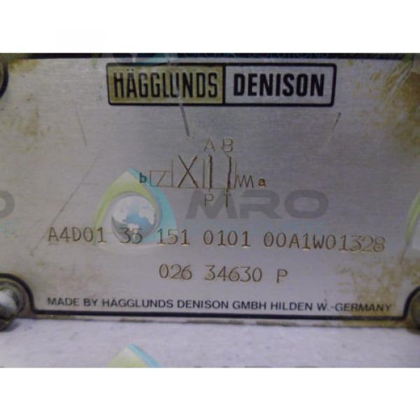 DENISON HYDRAULICS A4D01 35 151 0101 00A1W01328 HYDRAULIC VALVE NO COIL USED #1 image