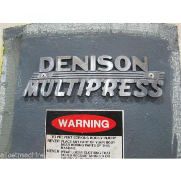12-Ton Denison Multipress C-Frame Type Hydraulic Press - Used - AM14712 #5 image