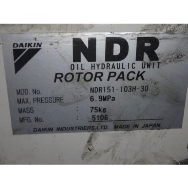 DAIKIN OIL HYDRAULIC UNIT ROTOR PACK_NDR151-103H-30_RP15A1-22-30-001 #5 image