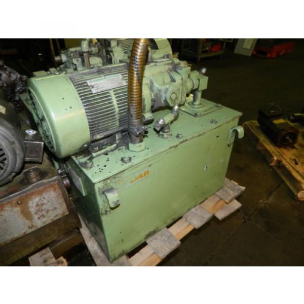 Daikin 2 HP Oil Hydraulic Unit, # Y473063-1, Daikin Pump # V15A1R-40, Used #1 image