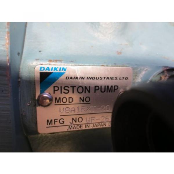 DAIKIN PISTON PUMP V8A1RXT-20 WF-26 #6 image