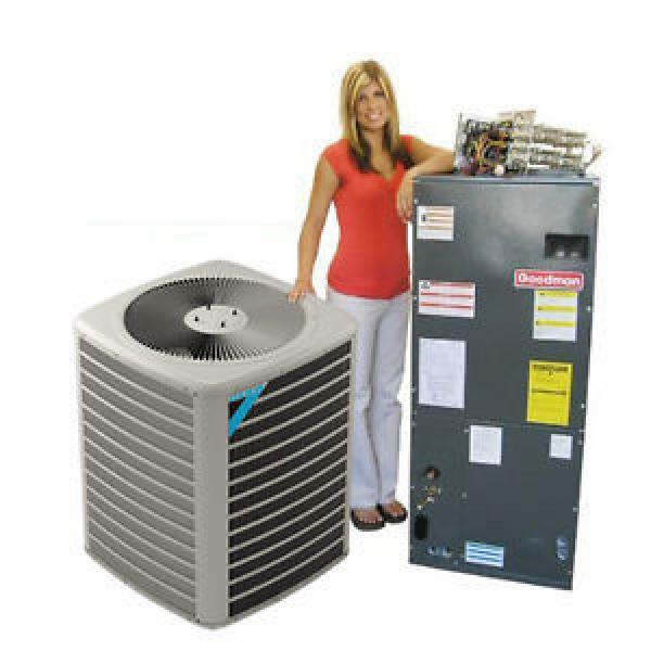 DAIKIN GOODMAN Commercial Heat Pump Condenser 3 Ton 208-230V with Air Handler #1 image