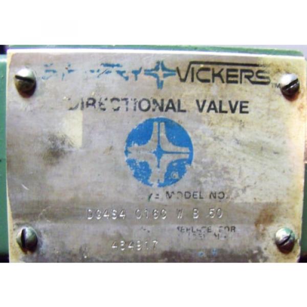 Sperry Vickers Hydraulic Directional Valve DG4S4 016C W B 50    2095 #2 image