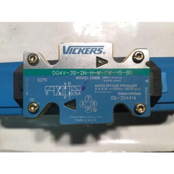Vickers Hydraulic Control Valve 508173 SKU #220 #4 image