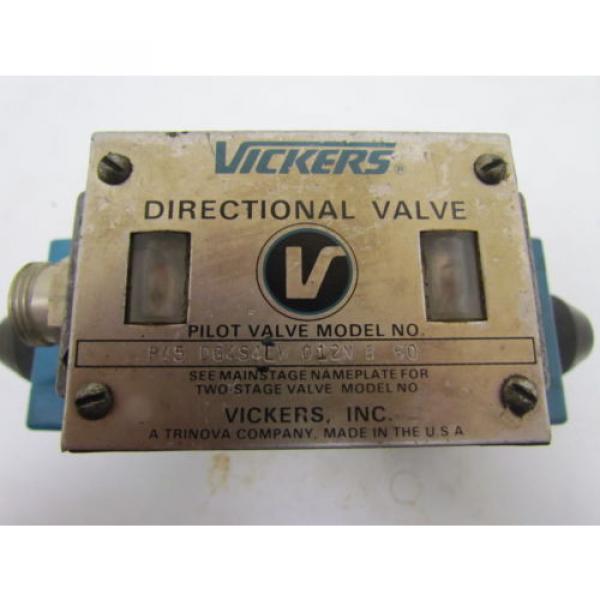 Vickers PA5-DG4S4LW-012N-B-60 Hydraulic Pilot Valve Directional 120V #8 image