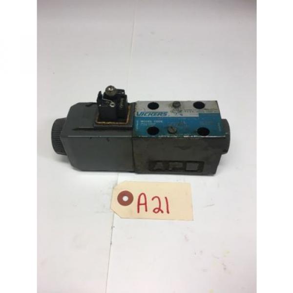 Vickers DG4V-3-22A-M-U-HL7-60 Hydraulic Solenoid Valve 24VDC CoilFast Shipping #1 image