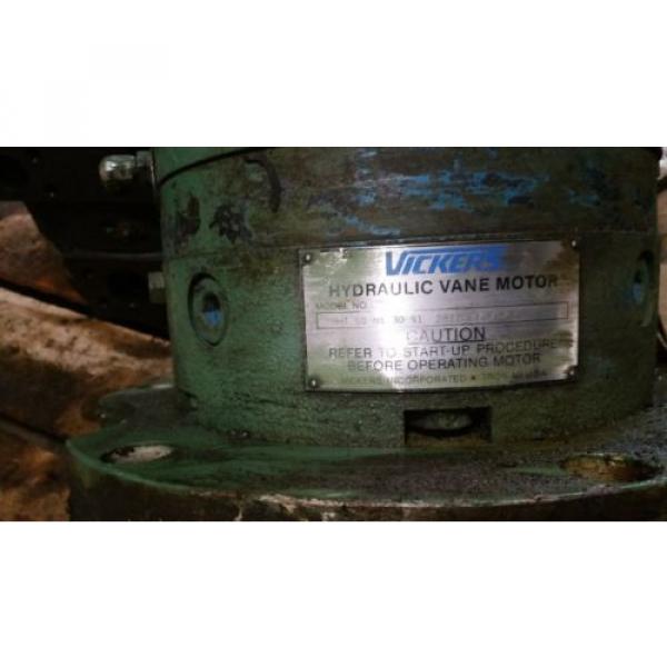 Vickers Hydraulic Vane Motor MHT 50 N1 30 S1  2871 #4 image