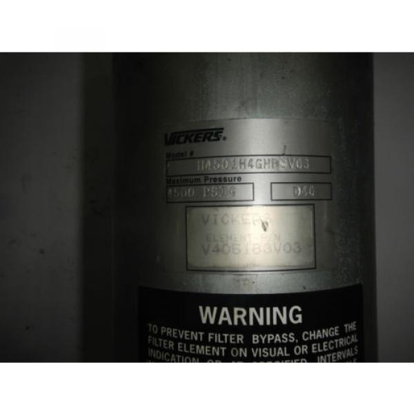 Vickers H4501H4GHB3V03 Hydraulic Filter #2 image