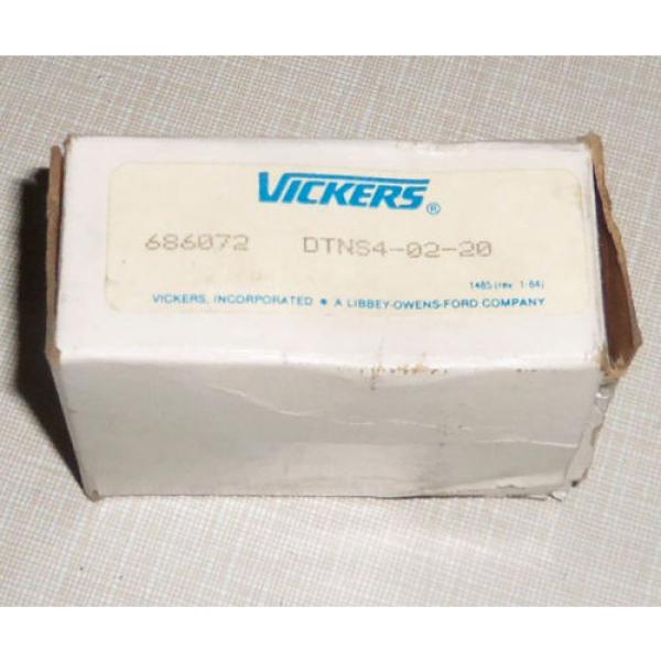 Origin VICKERS 686072 DTNS4-02-20 HYDRAULIC VALVE DTNS 4-02-20 #4 image