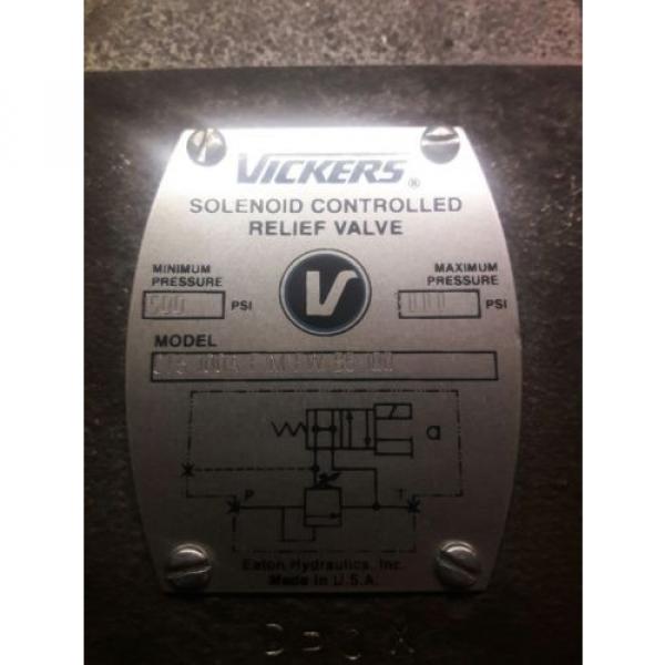 Vickers CT5100AFMFWB5100Solenoid Controlled Relief Vickers DG4V3SOBLMFWB560 #2 image