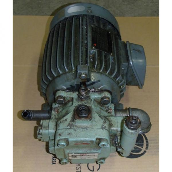 Nachi-Fujikoshi Variable Vane Pump VDC-1B-2A3-20_VDC1B2A320_Motor AEEFPP 2HP 3PH #2 image